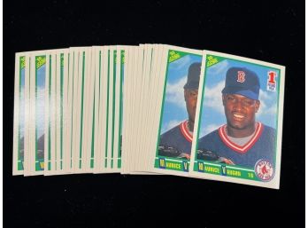 (31) 1990 Score Mo Vaughn Rookie Baseball Cards