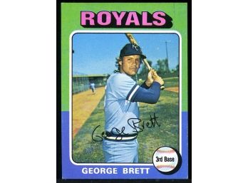 1975 Topps #228 George Brett Rookie Card