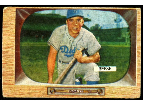 1955 Bowman #37 Pee Wee Reese Baseball Card
