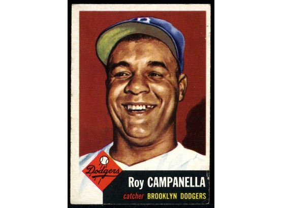 1953 Topps #27 Roy Campanella Baseball Card