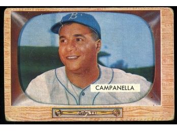 1955 Bowman #22 Roy Campanella Baseball Card