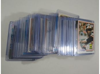 (46) 1970's-1990's Baseball Hall Of Famer Rookie Cards