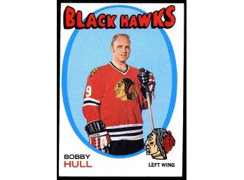 1971-72 Topps #50 Bobby Hull Hockey Card