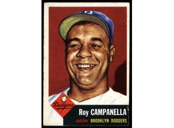 1953 Topps #27 Roy Campanella Baseball Card