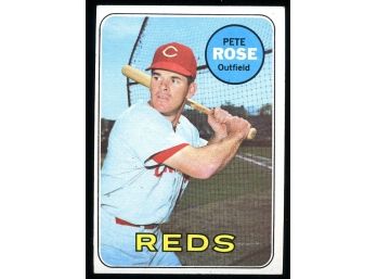 1969 Topps #120 Pete Rose Baseball Card