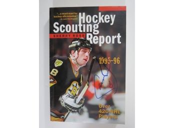 Cam Neely Bruins Signed Hockey Book