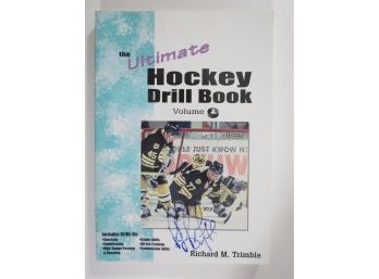 Ray Bourque Bruins Signed Hockey Book