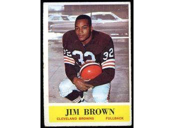 1964 Philadelphia #30 Jim Brown Football Card