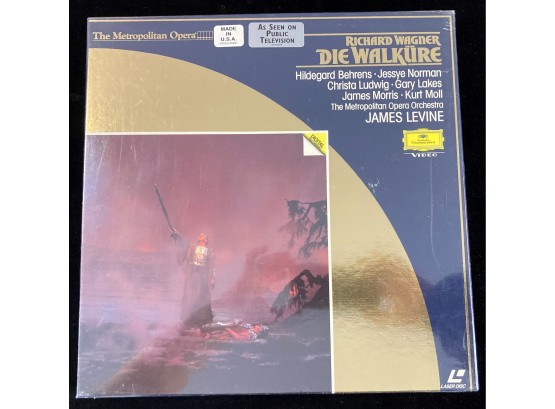 DAS RHEINGOLD Richard Wagner Metropolitan Opera NY Laserdisc - Sealed