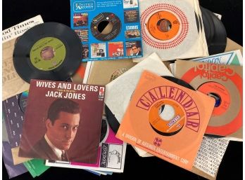 (50) 1960's-1980's 45RPM 7' Record Collection