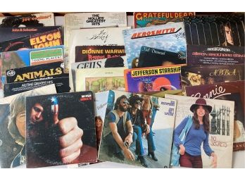 (25) 1970s - 80s Rock & Pop Albums-Lot 5