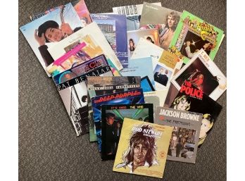 (26) 1970s And 80s Rock & Pop Albums-Lot 2