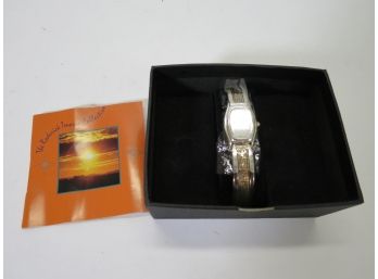 14KT Gold Sterling Silver Relios Corazon Watch Roderick Tenorio Southwest W/box