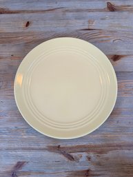 Large Cream Color Bauer Pottery Platter