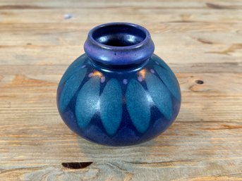 Kupfermuhle Keramik KMK 'viola' West Germany Ceramicbulbous Vase