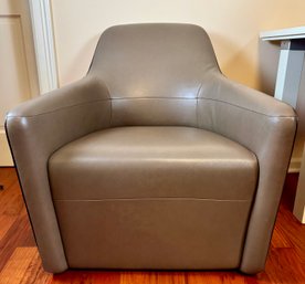 Walter Knoll Coffee And Khaki Foster 521 Armchair #1
