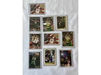 10 Sonic Shawn Kemp Basketball Trading Cards