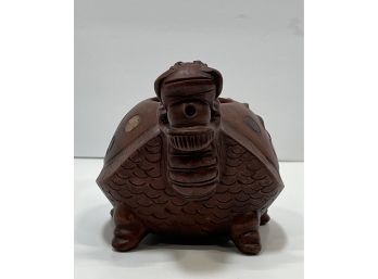 Asian Figural Teapot