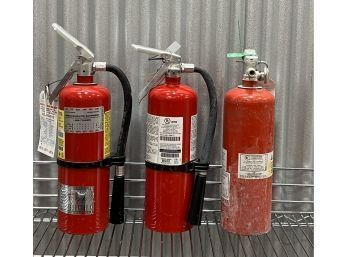 3 - 15' Fire Extinguishers