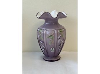Fenton Melon Vase