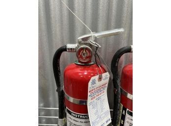 Lot Of 2- Fire Extinguishers