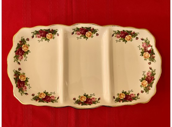 Royal Albert Old Country Roses Divided Plater