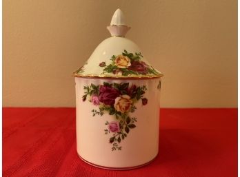 Royal Albert Old Country Roses Lidded Jar