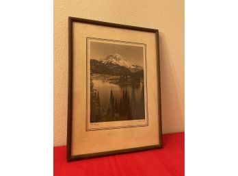 Asahel Curtis Mt. Rainier Print