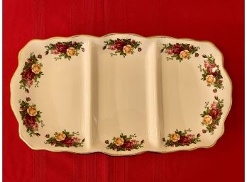 Royal Albert Old Country Roses Divided Plater