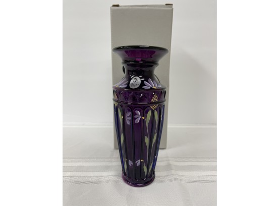 Fenton Yenowine Vase Purple