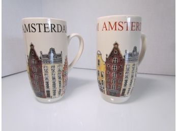 Vintage Dutch Memories Amsterdam Coffee Mug/Cup