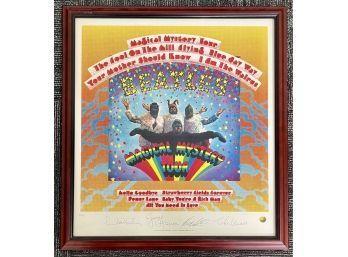 Beatles Record Album Cover Framed Print 'Magical Mystery Tour'
