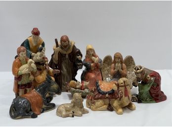 Nativity Scene - 12 Porcelain Figurines