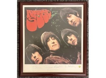 Beatles Record Album Cover Framed Print 'Rubber Soul'