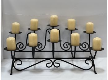 Candle Holder Stand With Candles