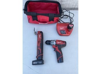 Milwaukee Multi Tool And Drill Driver With Charger