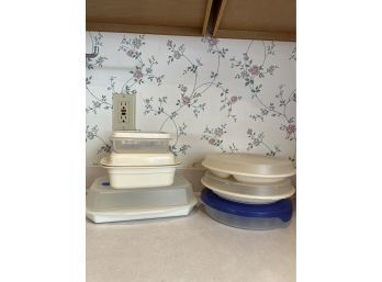 Set Of 6 Food Storage And Microwave Dish