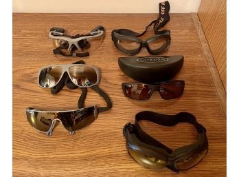 Lot Of 6 Sunglasses And Goggles
