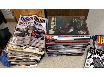 Lot Of Sporting Fishing And Gun Magazines