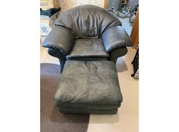Matching Chair And Ottoman