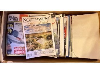 Lot Of Misc Fishing And Hunting Magazines