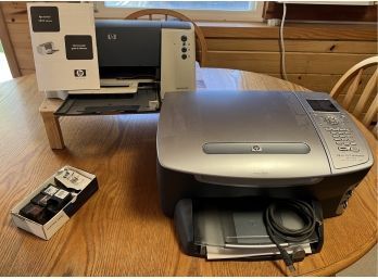 (2) HP Printers HP 2410 Photosmart & HP 3820
