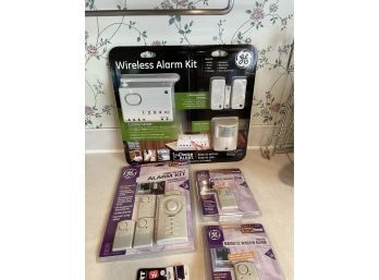 Wireless Alarm Kit And Magnetic Window Alarms