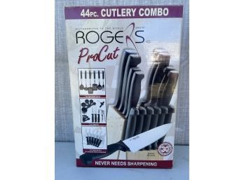 Rogers Pro Cut 44pc Cutlery Set (nib)