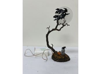 Department 56 Witch By The Light Of The Moon & Peppermint Tree