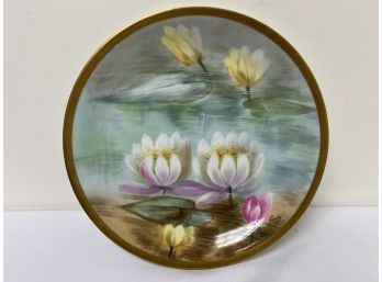 Limoges Coronet Hand Decorated Plate