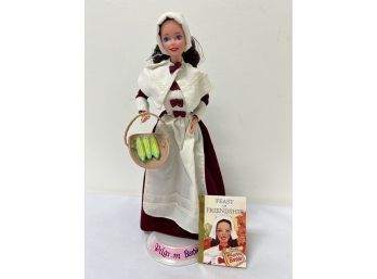 Feast Of Friendship Pilgrim Barbie & Book