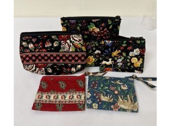 Lot Of 5 Vera Bradley Handbag & Travel Accessories