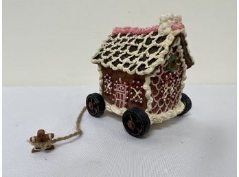 Gingerbread House On Wheels