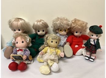 Precious Moments Doll Lot And Others